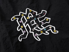 rhinestone Nylon Pants