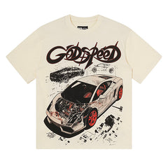 Racing Car Pattern T-shirt #G1182/G3182