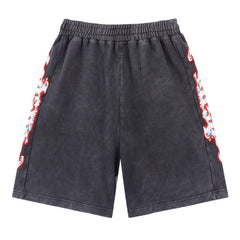 Lettering Pattern Shorts #8770
