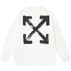 Paint Arrow Slim Sweatshirts
