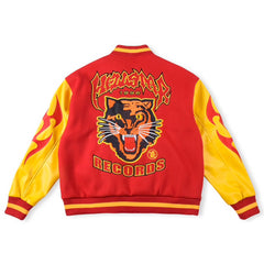 Records Werewolf Letterman Jacket