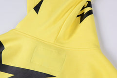 Double Layer Star Zip Hoodie