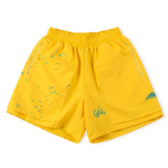 Double Layer Shorts Yellow