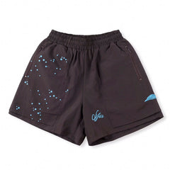 Double Layer Shorts Brown