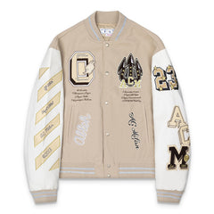 AC Milan Patch Varsity Jacket