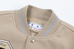 AC Milan Patch Varsity Jacket