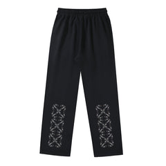 Arrow Printed Trousers Straight Loose Casual Pants #1070