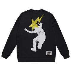 x Union Head Pattern Print Sweatshirt