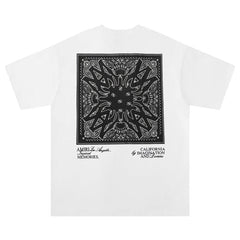 Printed Cotton Crewneck T-Shirt