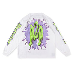 Horror Book Longsleeves T-shirt