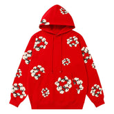 Kapok Pattern Printed Hoodie