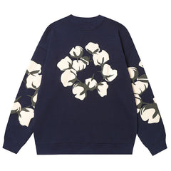 Kapok Pattern Printed Sweatshirts