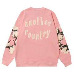 Kapok Pattern Printed Sweatshirts