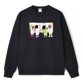 Kids Pattern Crewneck Sweatshirts