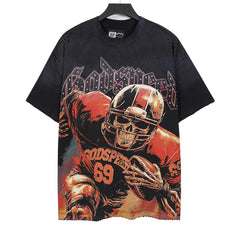 Baseball Player Pattern T-shirt #G6401