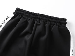 MIXED EMOTION Cupid Embroidery Pattern Pants