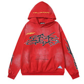 Studios Washed Distressed Hoodie