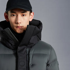 Madeira Short Down Jacket Grey
