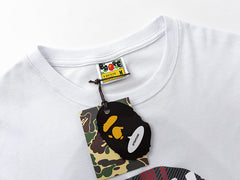 Stroke Camo By Bathing Big Head T-Shirt