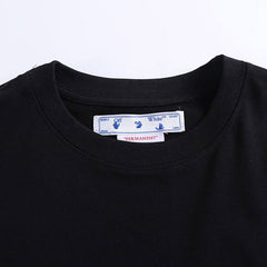 Flame skull pattern T-Shirt