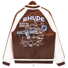 Cartoon racing pattern printed cotton jacket