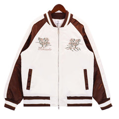 Cartoon racing pattern printed cotton jacket