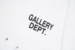 . Paint-splattered Logo-print Cotton-jersey T-shirt