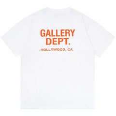 . logo-print crew neck T-shirts