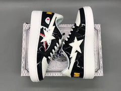 A Bathing Ape Sta Low Color Block Shark Black