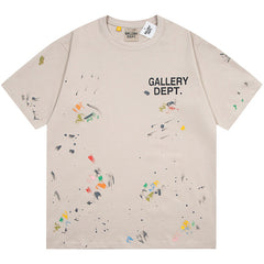 .Boardwalk paint-splatter T-shirt
