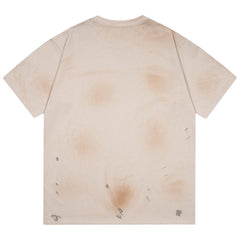 Cartoon pattern letter printing T-Shirt