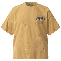 . Letter logo washed hand drawn T-Shirts