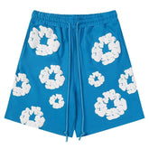 The Cotton Wreath Shorts Blue