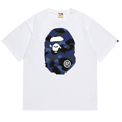 Color Camo Side Big Head Tee