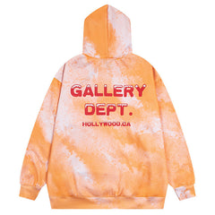 .Graffiti letter LOGO printing Hoodies