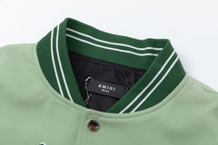 Angel Branded Woven Varsity Jacket