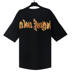 Burning Palm Over T-Shirt