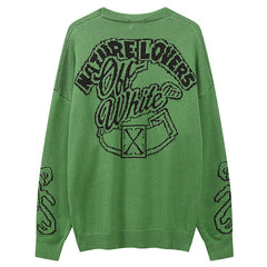 Logo-Intarsia Cotton-Blend Cardigan