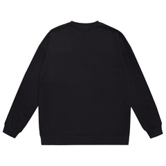 Head Pattern Print Sweatshirt