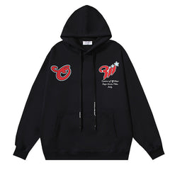 Logo Drawstring Hoodie