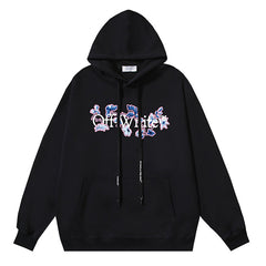 Logo Drawstring Hoodie