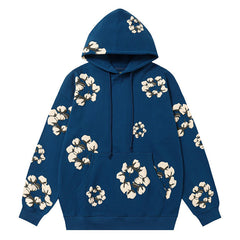 Kapok Pattern Printed Hoodie