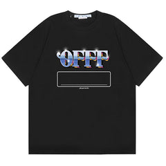 Alphabet Arrow Pattern T-Shirts