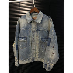 Flap Pockets Denim Jacket