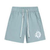 Starburst logo shell swim shorts