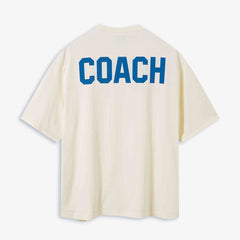 . Reversible Crop T-Shirt "Student Coach"