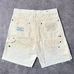 . Flea Carpenter distressed-effect shorts
