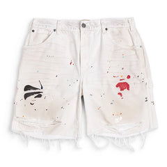 . Flea Carpenter distressed-effect shorts