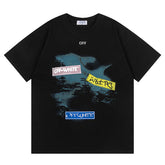 Type Sticker black t-shirt