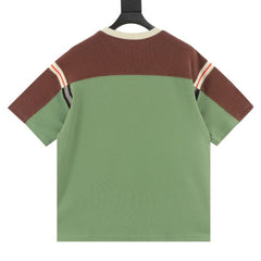 Split S/S Football Top